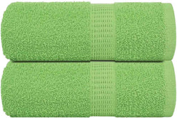 vidaXL - Gastendoekjes - 2 - st - 360 - g/m² - 360 - g/m² - 100% - katoen - appelgroen