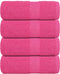 vidaXL - Gastendoekjes - 4 - st - 30x50 - cm - 360 - g/m² - 100% - katoen - roze