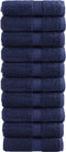 vidaXL - Gastendoekjes - SOLUND - 10 - st - 600 - g/m² - 30x30 - cm - marineblauw