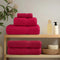 vidaXL - Gastendoekjes - SOLUND - 10 - st - 600 - g/m² - 30x30 - cm - rood
