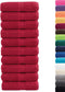 vidaXL - Gastendoekjes - SOLUND - 10 - st - 600 - g/m² - 30x30 - cm - rood