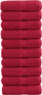 vidaXL - Gastendoekjes - SOLUND - 10 - st - 600 - g/m² - 30x50 - cm - rood