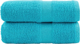vidaXL - Gastendoekjes - SOLUND - 2 - st - 600 - g/m² - 30x30 - cm - turquoise