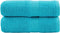 vidaXL - Gastendoekjes - SOLUND - 2 - st - 600 - g/m² - 30x30 - cm - turquoise