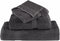 vidaXL - Gastendoekjes - SOLUND - 2 - st - 600 - g/m² - 30x30cm - antracietkleurig
