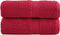 vidaXL - Gastendoekjes - SOLUND - 2 - st - 600 - g/m² - 30x50 - cm - rood