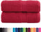 vidaXL - Gastendoekjes - SOLUND - 2 - st - 600 - g/m² - 30x50 - cm - rood