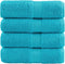 vidaXL - Gastendoekjes - SOLUND - 4 - st - 600 - g/m² - 30x30 - cm - turquoise