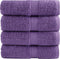 vidaXL - Gastendoekjes - SOLUND - 4 - st - 600 - g/m² - 30x50 - cm - paars