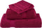 vidaXL - Gastendoekjes - SOLUND - 4 - st - 600 - g/m² - 30x50 - cm - bordeauxrood