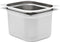 vidaXL - Gastronormbakken - 2 - st - GN - 1/2 - 200 - mm - roestvrij - staal