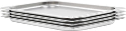 vidaXL - Gastronormbakken - 4 - st - GN - 1/1 - 20 - mm - roestvrij - staal