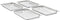 vidaXL - Gastronormbakken - 4 - st - GN - 1/1 - 40 - mm - roestvrij - staal