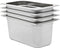 vidaXL - Gastronormbakken - 4 - st - GN - 1/3 - 150 - mm - roestvrij - staal