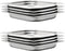 vidaXL - Gastronormbakken - 8 - st - GN - 1/2 - 40 - mm - roestvrij - staal