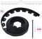 vidaXL - Gazonrand - flexibel - met - 30 - pinnen - 10 - m - 5 - cm