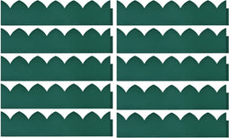 vidaXL - Gazonranden - 10 - st - 65x15 - cm - PP - groen