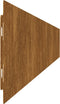 vidaXL - Gazonranden - 10 - stuks - 10x103 - cm - flexibel - cortenstaal