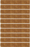 vidaXL - Gazonranden - 10 - stuks - 15x103 - cm - flexibel - cortenstaal