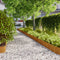 vidaXL - Gazonranden - 10 - stuks - 20x103 - cm - flexibel - cortenstaal