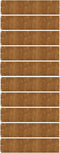 vidaXL - Gazonranden - 10 - stuks - 25x103 - cm - flexibel - cortenstaal