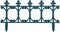 vidaXL - Gazonranden - 16 - st - 10 - m - PP - groen