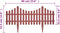 vidaXL - Gazonranden - 17 - st - 10 - m - bruin