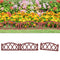 vidaXL - Gazonranden - 17 - st - 10 - m - polypropeen - rood