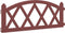 vidaXL - Gazonranden - 17 - st - 10 - m - polypropeen - rood