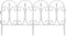 vidaXL - Gazonranden - 17 - st - 10 - m - polypropeen - wit