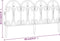 vidaXL - Gazonranden - 17 - st - 10 - m - polypropeen - wit