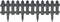 vidaXL - Gazonranden - 25 - st - 10 - m - PP - antracietkleurig