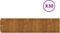 vidaXL - Gazonranden - 30 - stuks - 25x103 - cm - flexibel - cortenstaal