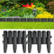 vidaXL - Gazonranden - 36 - st - 10 - m - PP - antracietkleurig