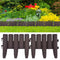 vidaXL - Gazonranden - 36 - st - 10 - m - PP - bruin