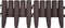 vidaXL - Gazonranden - 36 - st - 10 - m - PP - bruin