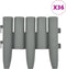 vidaXL - Gazonranden - 36 - st - 10 - m - PP - grijs