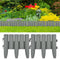 vidaXL - Gazonranden - 36 - st - 10 - m - PP - grijs