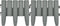 vidaXL - Gazonranden - 36 - st - 10 - m - PP - grijs