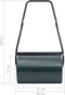 vidaXL - Gazonroller - 50 - L - 63 - cm - groen - en - zwart