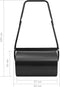 vidaXL - Gazonroller - 50 - L - 63 - cm - zwart