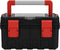 vidaXL - Gereedschapskist - 45x28x26,5 - cm - zwart - en - rood
