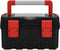 vidaXL - Gereedschapskist - 45x28x26,5 - cm - zwart - en - rood