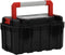 vidaXL - Gereedschapskist - 45x28x26,5 - cm - zwart - en - rood