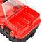 vidaXL - Gereedschapskist - 462x256x242 - mm - kunststof - rood