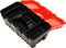 vidaXL - Gereedschapskist - 462x256x242 - mm - kunststof - rood