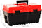 vidaXL - Gereedschapskist - 462x256x242 - mm - kunststof - rood