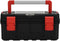 vidaXL - Gereedschapskist - 55x28x26,5 - cm - zwart - en - rood