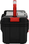 vidaXL - Gereedschapskist - 55x28x26,5 - cm - zwart - en - rood