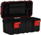 vidaXL - Gereedschapskist - 55x28x26,5 - cm - zwart - en - rood